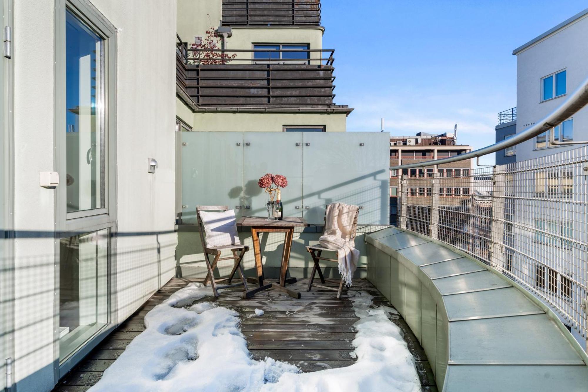Top Floor With Balcony - Super Central - 5 Pax Осло Екстер'єр фото